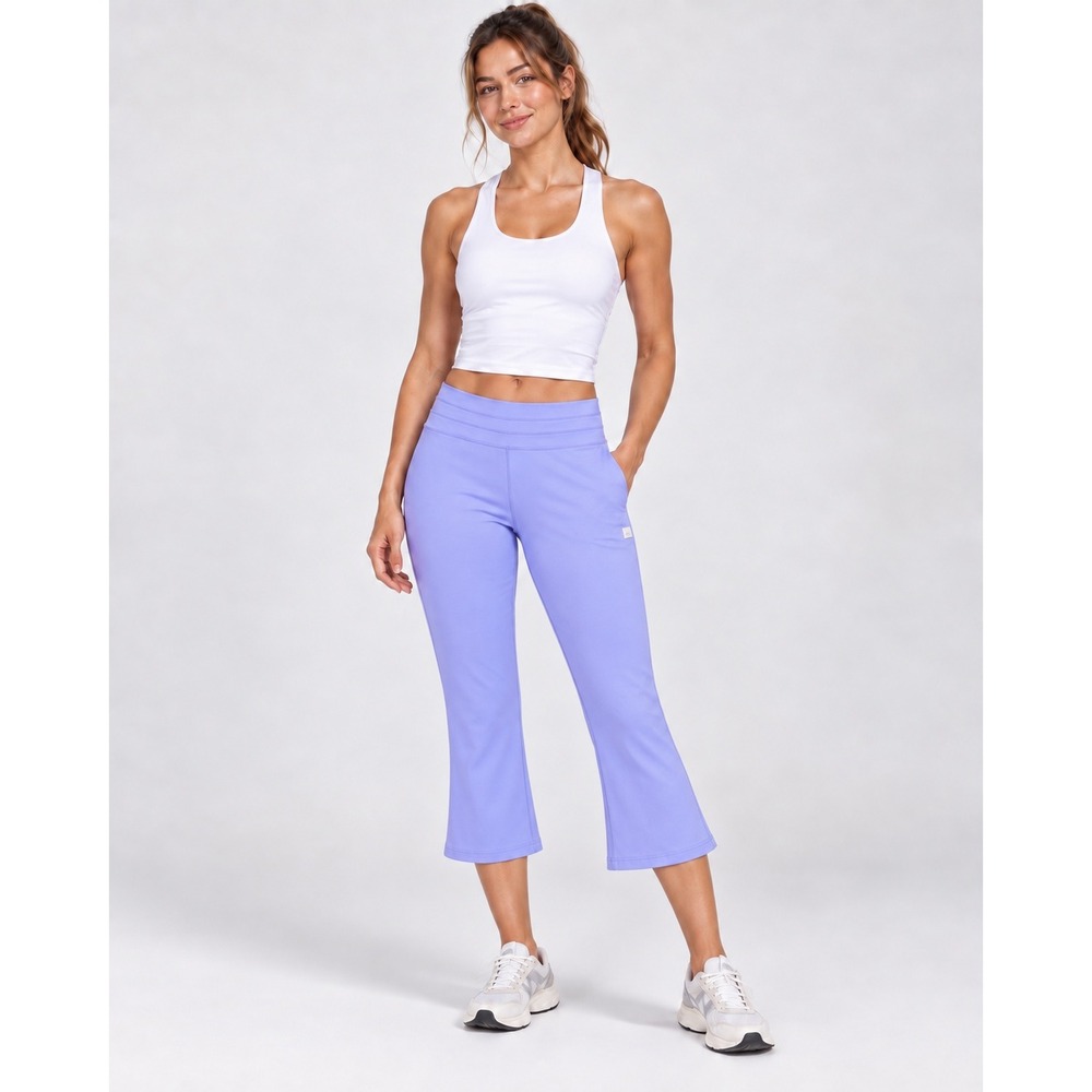Vuori Size L Daily Form Ankle Pants Cropped Hyacinth Leggings BlissBlend Form